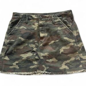 American Eagle Camouflage Mini Skirt
